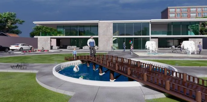 تصميم المناظر الطبيعية – معيشة خارجية