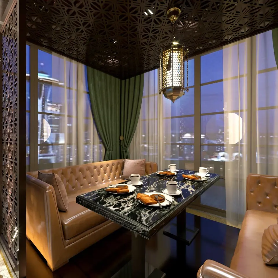 تصميم داخلي – مطعم